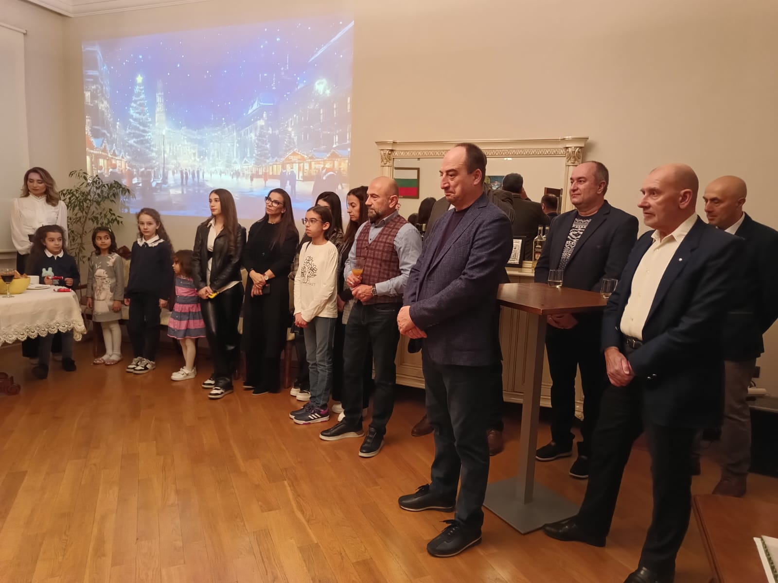 Reception for the Bulgarian community in Baku on the upcoming Christmas and New Year holidays